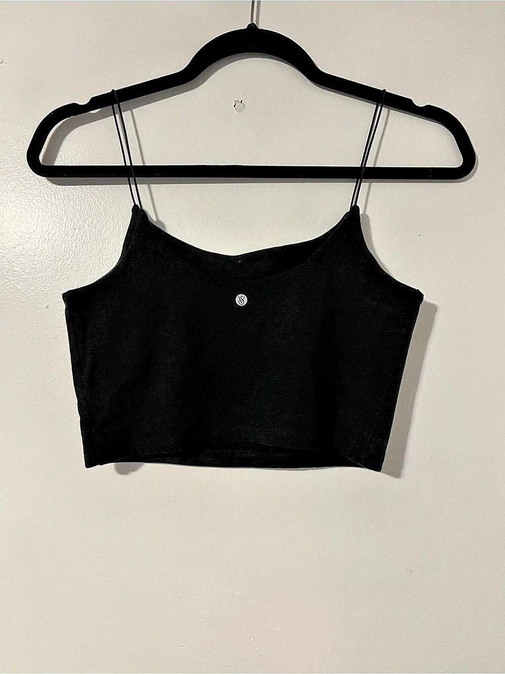 Victoria’s Secret Black Crop Top Size Small Like New